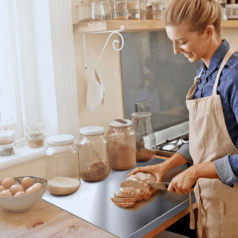 The Fourth Drawer™ Stainless Steel Worktop